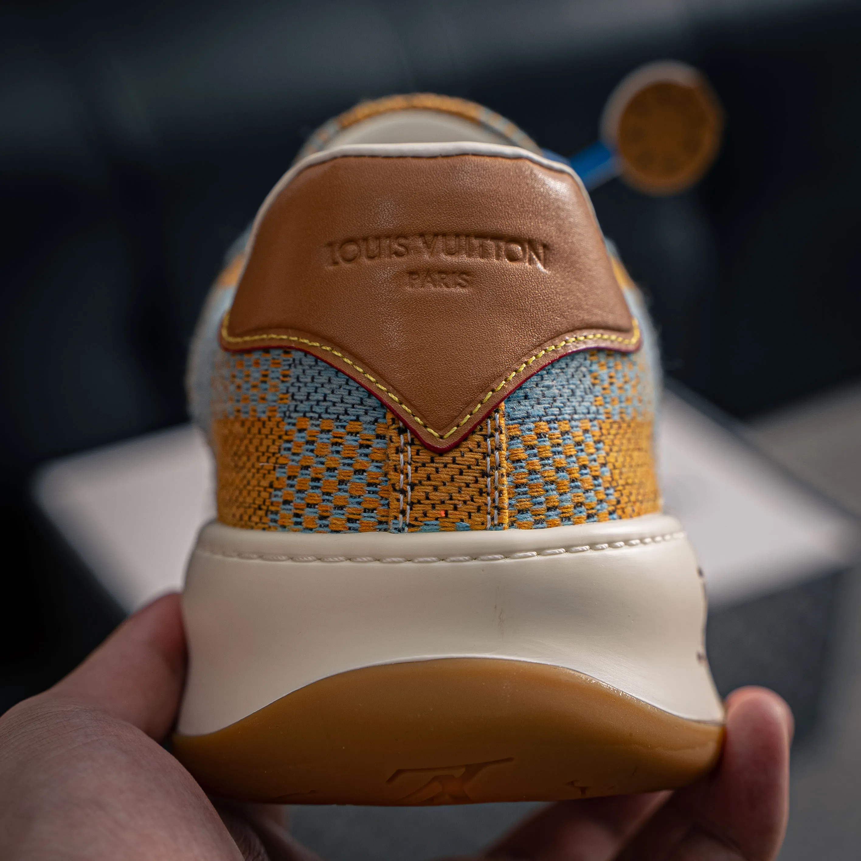 # LV LOUIS VUITTON Tilted Low Sneakers Series Low-Top Retro Versatile Skate Shoes 2026 Skate Shoes Shoes
